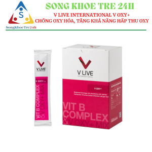 Thực phẩm bảo vệ sức khỏe V Oxy+(28 gói/hộp)