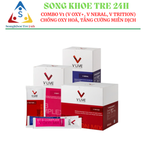 Bộ sản phẩm V Live V1 (V Oxy+, V Neral, V Trition)