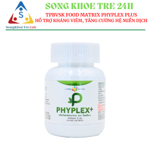 Sản phẩm Bảo Vệ Sức Khỏe Food Matrix Phyplex Plus (30 viên)