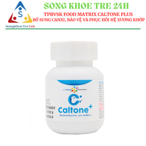 Sản phẩm Bảo Vệ Sức Khỏe Food Matrix CaltonePlus (30 viên)