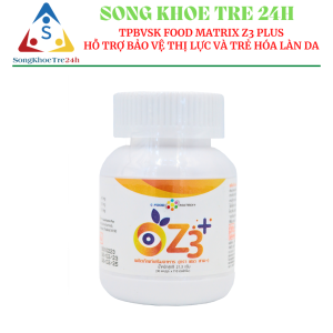Sản phẩm Bảo Vệ Sức Khỏe Food Matrix Z3 Plus (30 viên)