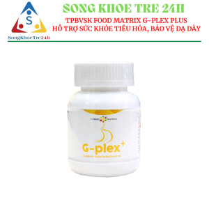Sản phẩm Bảo Vệ Sức Khỏe Food Matrix G Plex Plus (30 viên/lọ)