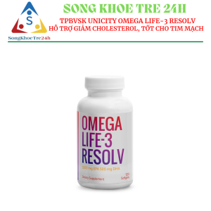 Thực phẩm sức khỏe Unicity Omega Life-3 Resolv (120 viên/hộp)