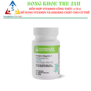 TPBVSK: Hỗn Hợp Vitamin Công Thức 2 (F2) - 90 Viên