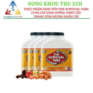 Thực phẩm sinh tồn The Survival Tabs (180 viên) - Cung cấp đầy đủ Vitamin và khoáng chất