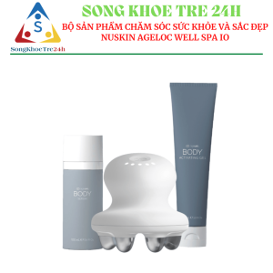 Bộ sản phẩm chăm sóc sức khỏe và sắc đẹp ageLOC WellSpa iO