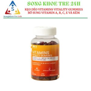 KẸO DẺO VITAMINS VITALITY GUMMIES (60 Viên)