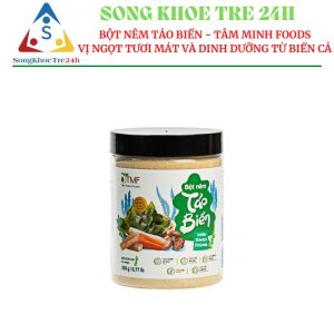 Gia vị không "chất phụ gia" - Bột nêm tảo biển (Hũ 150g)