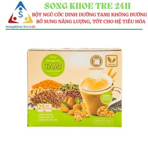 Bột ngũ cốc Tami không đường 450g
