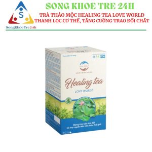 Trà thảo mộc HEALING TEA LOVE WORLD (21 gói/hộp)
