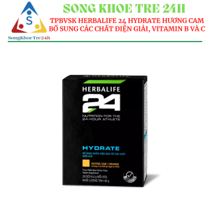 TPBVSK: Điện giải Herbalife 24 Hydrate - Hương Cam - 20 gói