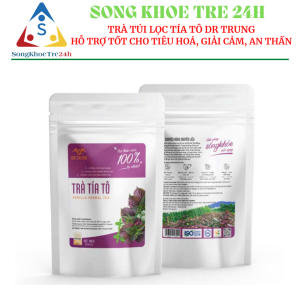 Trà tía tô Dr Trung (50 túi lọc)